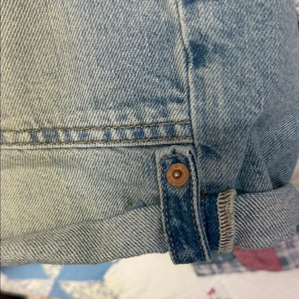 We The Free Light Blue Jean Shorts - Picture 7 of 15